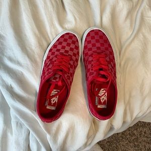 Vans authentic reflective checkerboard